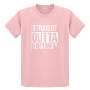 Youth Straight Outta Atlantic City Kids T-shirt