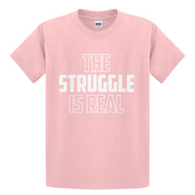 Youth The Struggle is Real Kids T-shirt