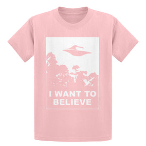 Youth I Want to Believe Kids T-shirt