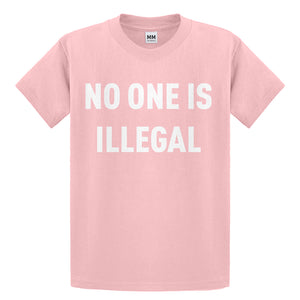 Youth No One is Illegal Kids T-shirt