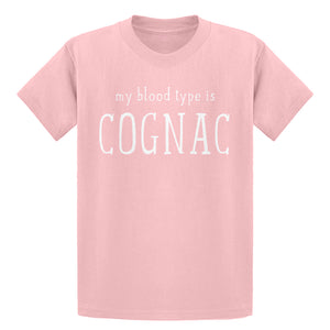 Youth My Blood Type is Cognac Kids T-shirt