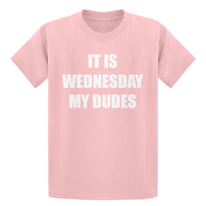 Youth It is Wednesday My Dudes Kids T-shirt