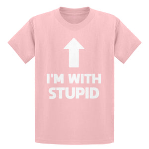 Youth I'm with Stupid Up Kids T-shirt