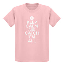 Youth Keep Calm and Catch em All! Kids T-shirt