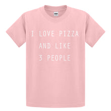 Youth I Love Pizza and like 3 People Kids T-shirt