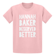 Youth Hannah Baker Deserved Better Kids T-shirt