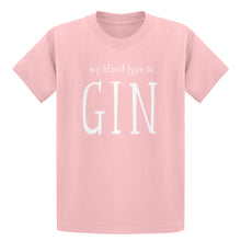 Youth My Blood Type is Gin Kids T-shirt
