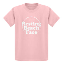 Youth Resting Beach Face Kids T-shirt