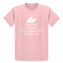 Youth They're Turning the Freaking Frogs Gay! Kids T-shirt