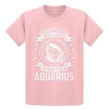 Youth Aquarius Astrology Zodiac Sign Kids T-shirt