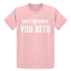 Youth Once You Know, You Keto Kids T-shirt