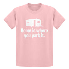 Youth Home is Where you Park it Kids T-shirt