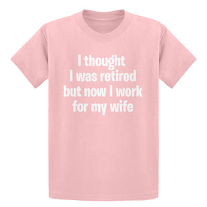Youth I Thought I was Retired Kids T-shirt