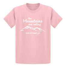 Youth The Mountains are Calling Kids T-shirt