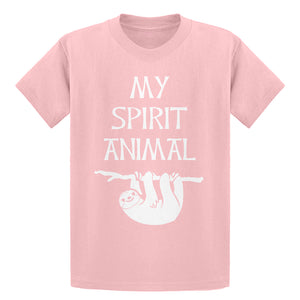 Youth Sloth is my Spirit Animal Kids T-shirt