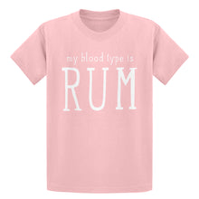 Youth My Blood Type is Rum Kids T-shirt