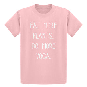 Youth More Plants More Yoga Kids T-shirt