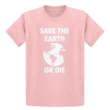 Youth Save the Earth or Die Kids T-shirt
