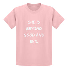 Youth She is Beyond Good and Evil Kids T-shirt