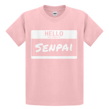 Youth Hello My Name is Senpai Kids T-shirt