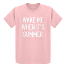 Youth Wake me When its Summer Kids T-shirt