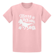 Youth Merry Rex-Mas Kids T-shirt