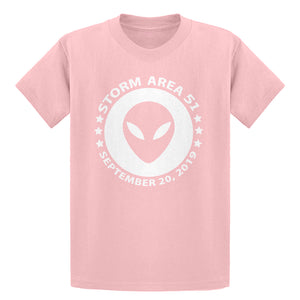 Youth Storming Area 51 Kids T-shirt