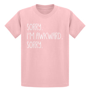Youth Sorry I'm Awkward Sorry Kids T-shirt