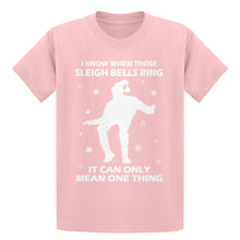 Youth When Those Sleigh Bells Ring Kids T-shirt