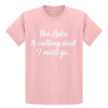 Youth The Lake is Calling and I must Go Kids T-shirt
