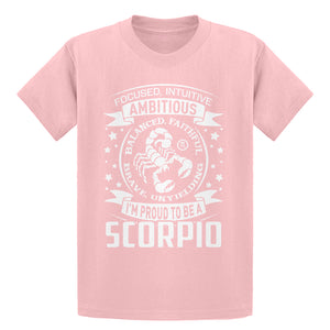 Youth Scorpio Astrology Zodiac Sign Kids T-shirt