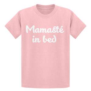 Youth Mamaste in Bed Kids T-shirt