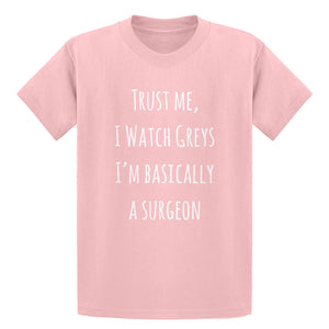 Youth Trust Me, I Watch Greys Kids T-shirt