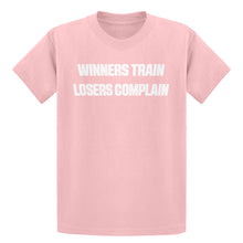 Youth Winners Train, Losers Complain Kids T-shirt