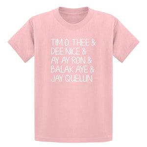 Youth Tim O. Thee & Dee Nice & Ay Ay Ron & Balak Aye & Jay Quellin Kids T-shirt