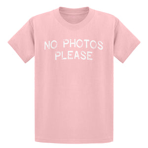 Youth No Photos Please Kids T-shirt