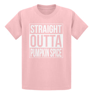Youth Straight Outta Pumpkin Spice Kids T-shirt