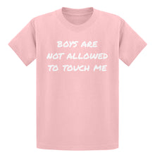 Youth Boys are not Allowed to Touch Me Kids T-shirt