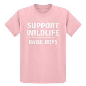 Youth Support Wildlife Raise Boys Kids T-shirt