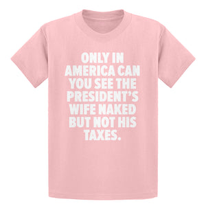 Youth Only in America Kids T-shirt