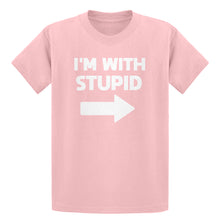 Youth I'm With Stupid Right Kids T-shirt