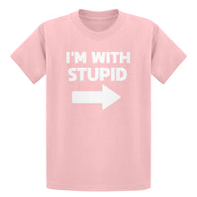 Youth I'm With Stupid Right Kids T-shirt