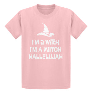 Youth Im a Witch Hallelujah Kids T-shirt