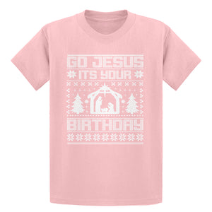 Youth Go Jesus Its Your Birthday Kids T-shirt