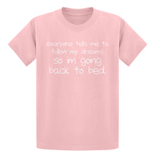 Youth Back to Bed Kids T-shirt
