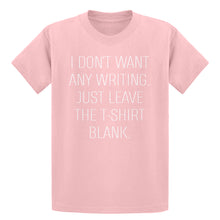 Youth Leave the Tshirt Blank Kids T-shirt