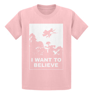 Youth I Want to Believe Wizard Kids T-shirt