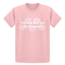 Youth I'm Only Here for the Fireworks Kids T-shirt