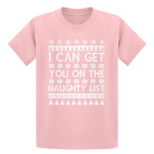 Youth I can get you on the Naughty List Kids T-shirt
