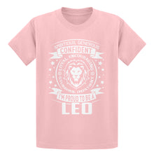 Youth Leo Astrology Zodiac Sign Kids T-shirt
